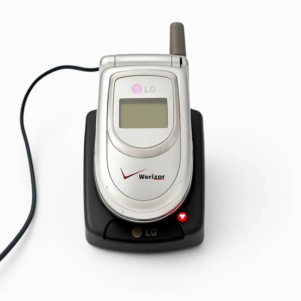 LG VX4500 Verizon Flip Phone w/ Manual, Battery & Dual Chargers – Collectible